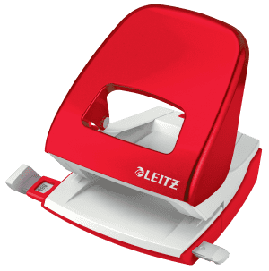 PERFORATEUR LEITZ 5008 ROUGE "WOW" 30 FEUILLES