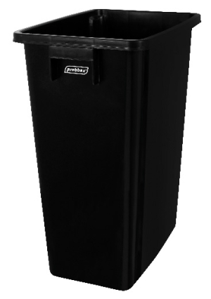 COLLECTEUR RECYCLAGE 60L NOIR PROBBAX