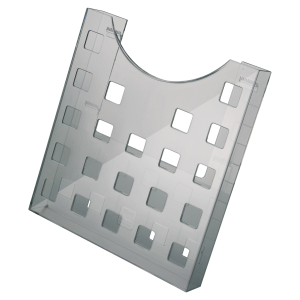 PORTE-BROCHURES A4 FUME HELIT - boîte de 5