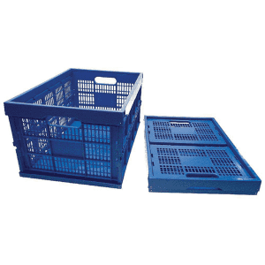 BAC PLIANT EN POLYPROPYLENE 45L BLEU