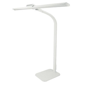 LAMPE LED SUR SOCLE STRATA BLANC UNILUX