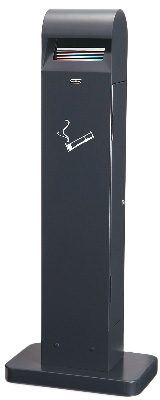 CENDRIER SUR PIED TOTEM GRIS FONCE PROBBAX