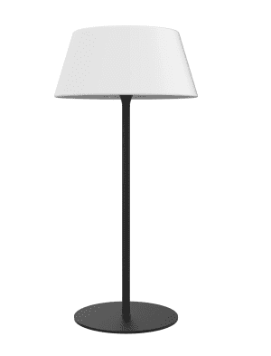 LAMPE LED SUR SOCLE LOOMPA NOIR UNILUX