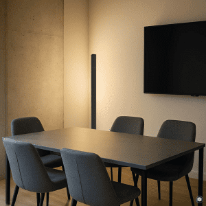 LAMPADAIRE LED SUR PIED DROIT MAULpino ECO GRIS ANTHRACITE
