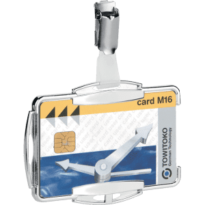 PORTE-CARTE DE SECURITE RFID SECURE MONO ARGENT DURABLE 54/87 - boîte de 10