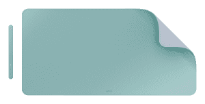 SOUS-MAINS ASPECT CUIR 80/40 VERT MENTHE LEITZ 5382