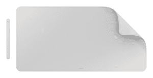 SOUS-MAINS ASPECT CUIR 80/40 GRIS CLAIR LEITZ 5382