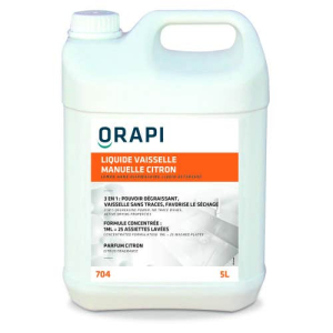 LIQUIDE VAISSELLE ORAPI CITRON 5L