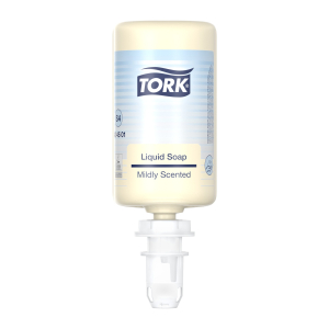 SAVON LIQUIDE PARFUM FRAIS 1L POUR DISTRIBUTEUR TORK S4 - paquet de 6