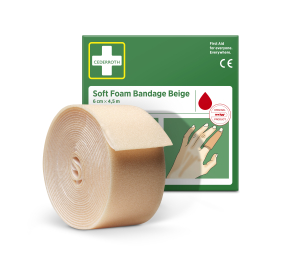 PANSEMENT AUTOADHESIF BEIGE 6cm x 4.5M CEDERROTH