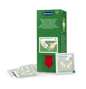 LINGETTE LAVE-BLESSURE SALVEQUICK - boîte de 40