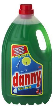 LIQUIDE VAISSELLE DANNY CITRON 4L