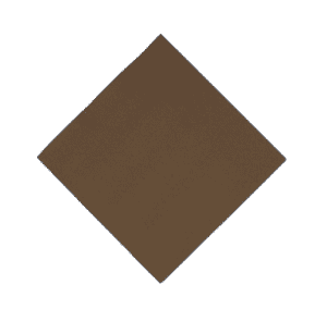 SERVIETTE DE TABLE JETABLE MICRO-GAUFREE SUN OUATE UNIE 38x38cm CHOCOLAT - paquet de 1440