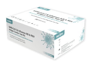 TEST ANTIGENIQUE 3 EN 1 GRIPPE/COVID-19/VRS AUTOTEST SEJOY - boîte de 25