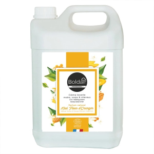 SAVON LIQUIDE BOLDAIR MIEL FLEUR D'ORANGER 5L BIDON