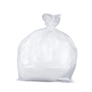 SAC POUBELLE 10L HAUTE DENSITE 40/43cm BLANC - paquet de 50
