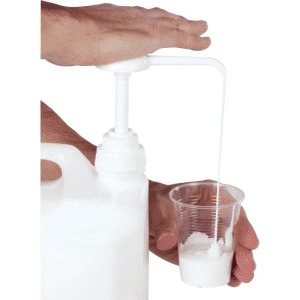 POMPE A MAIN INDIVIDUELLE 20ml POUR FLACONS 2L ET BIDONS 5L