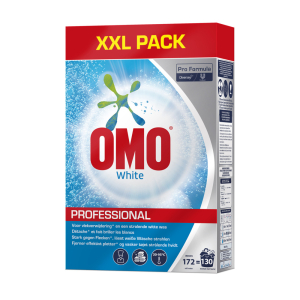 LESSIVE EN POUDRE OMO PROFESSIONAL POUR LINGE BLANC 7Kg