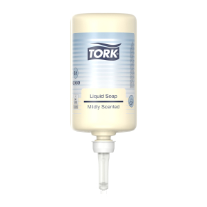 SAVON LIQUIDE PARFUME 1L POUR DISTRIBUTEUR S-BOX TORK - boîte de 6