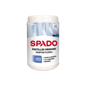 PASTILLE URINOIR PARFUM FLORAL SPADO - boîte de 40