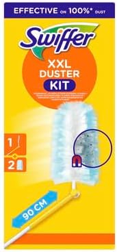 KIT PLUMEAU DUSTER XXL SWIFFER AVEC 1 POIGNEE ET 2 PLUMEAUX