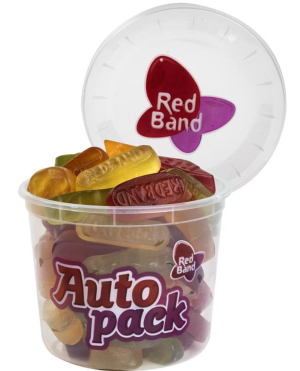 AUTOPACK WINE GUM 200Gr - boîte de 12