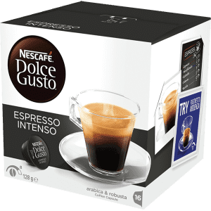 CAPSULE DE CAFE NESCAFE DOLCE GUSTO "EXPRESSO INTENSO"" - boîte de 16