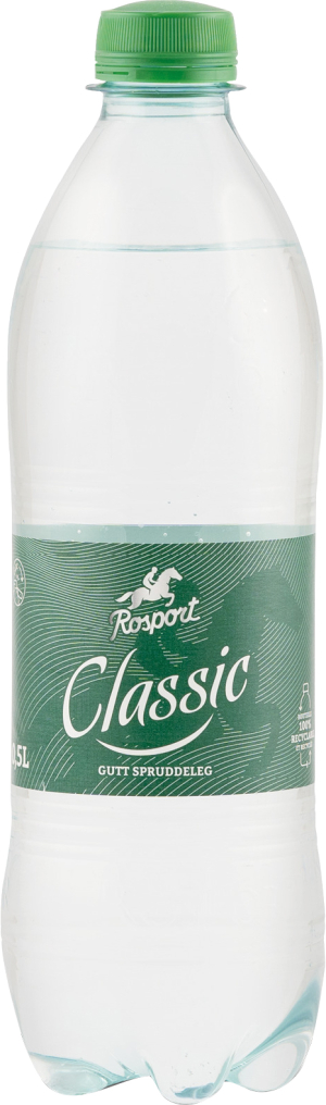 EAU MINERALE ROSPORT CLASSIC PETILLANTE BOUTEILLE 0.5L - paquet de 24