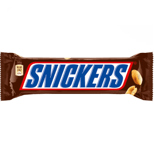 BARRE CHOCOLATEES AUX NOISETTES SNICKERS 50Gr - paquet de 7