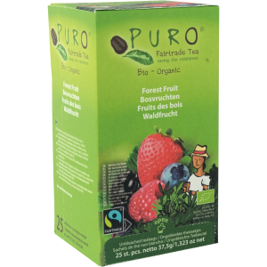THE MIKO PURO FAIRTRADE FRUIT DES BOIS - paquet de 25