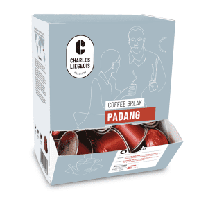 CAFE CAPSULE PADANG COMPATIBLE NESPRESSO CHARLES LIEGEOIS - boîte de 50