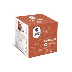 CAFE CAPSULE CAPPUCCINO COMPATIBLE DOLCE GUSTO CHARLES LIEGEOIS - boîte de 16