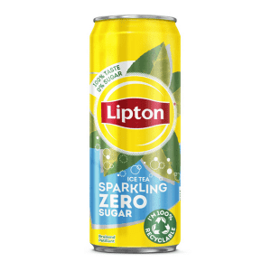 ICE TEA PETILLANT ZERO LIPTON BOITE 33cl - paquet de 24