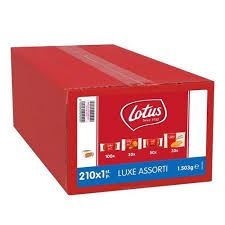 BISCUIT SEC LOTUS ASSORTIMENT - boîte de 210
