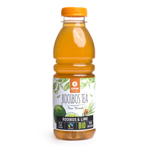 THE GLACE ROOIBOS & LIME OXFAM 50cl FAIRTRADE - paquet de 6