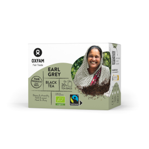 THE NOIR EARL GREY BIO OXFAM FAIRTRADE - paquet de 20