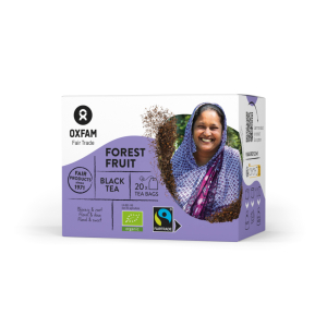 THE NOIR FRUITS DES BOIS BIO OXFAM FAIRTRADE - paquet de 20