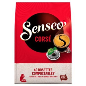 CAFE PADS SENSEO CORSE - paquet de 40