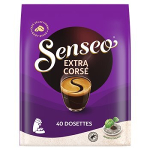 CAFE PADS SENSEO EXTRA CORSE - paquet de 40