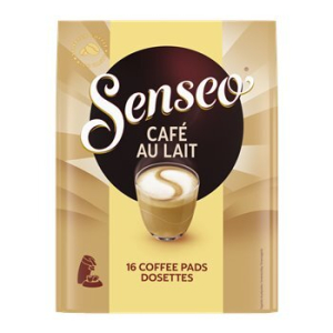 CAFE PADS SENSEO CAFE AU LAIT - paquet de 16