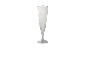 FLUTE A CHAMPAGNE REUTILISABLE 13.5cl CRISTAL - paquet de 10