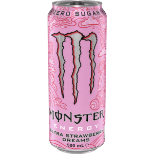 MONSTER STRAWBERRY ZERO SUCRES 50cl - paquet de 24