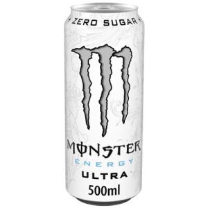 MONSTER ULTRA WHITE ZERO SUCRES 50cl - paquet de 24