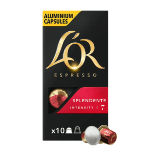 CAPSULE DE CAFE L'OR "ESPRESSO SPELDENTE" - boîte de 10
