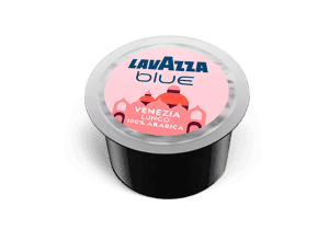 CAPSULE DE CAFE LAVAZZA BLUE VENEZIA LUNGO - boîte de 100