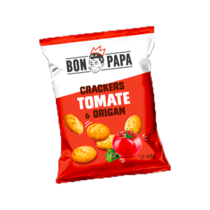 CRAKERS SAVEUR TOMATE & ORIGAN 40Gr BON PAPA