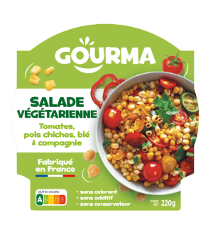 SALADE VEGETARIENNE 220Gr GOURMA