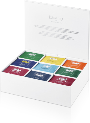 COFFRET DECOUVERTE THE BIO KUSMI TEA - boîte de 100