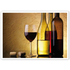 SET DE TABLE OFFSET CELLULOSE 31x43cm "WINE" - paquet de 500