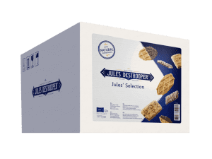 BISCUIT SEC JULES DESTROOPER ASSORTIMENT CHOCO EMBALLAGE INDIVIDUEL - boîte de 300